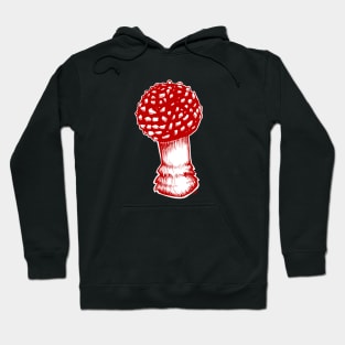 Amanita Muscaria in Red Hoodie